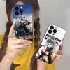 Arknights Grani Матовый ТПУ Чехол для Мобильного Телефона для iPhone 17 16 15 14 13 12 11 X XR XS 8 7 Air Pro Max Plus Mini Цветной Чехол