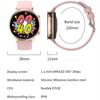Умные часы для разговоров Женские AMOLED-дисплей NFC Управление Массовый циферблат Звонки по Bluetooth Смарт-часы Пульс Кровяное давление Женское здоровье
