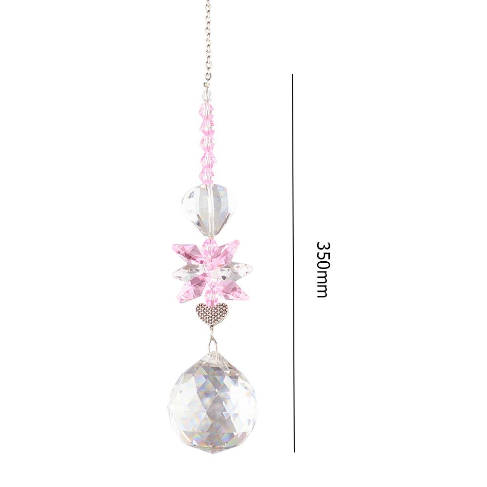Подвеска из коллекции Crystal Light Подвесной хрустальный кулон Автоаксессуары Аксессуары для окон Наружное украшение для сада