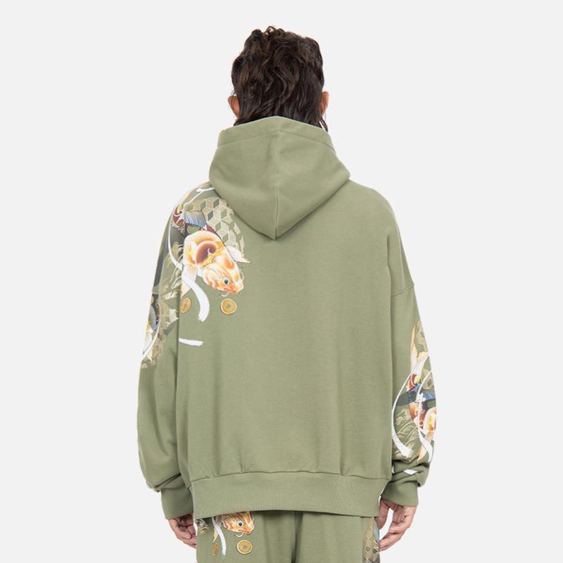 EVISU Sweatshirts Men's Hooded Moderate 2EAHTM2SW330LFCT