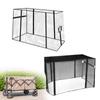 Wagon Rain Cover Folding Beach Trolley Cart Cover Trolley Cover Wagon Canopy with Zipper Closure for Camping Picnic Cart