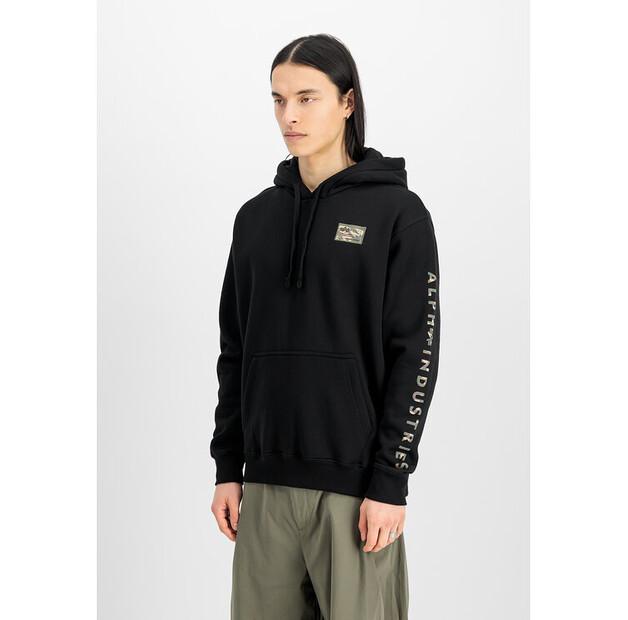 Толстовка Alpha Industries Camo Sleeve Hoodie