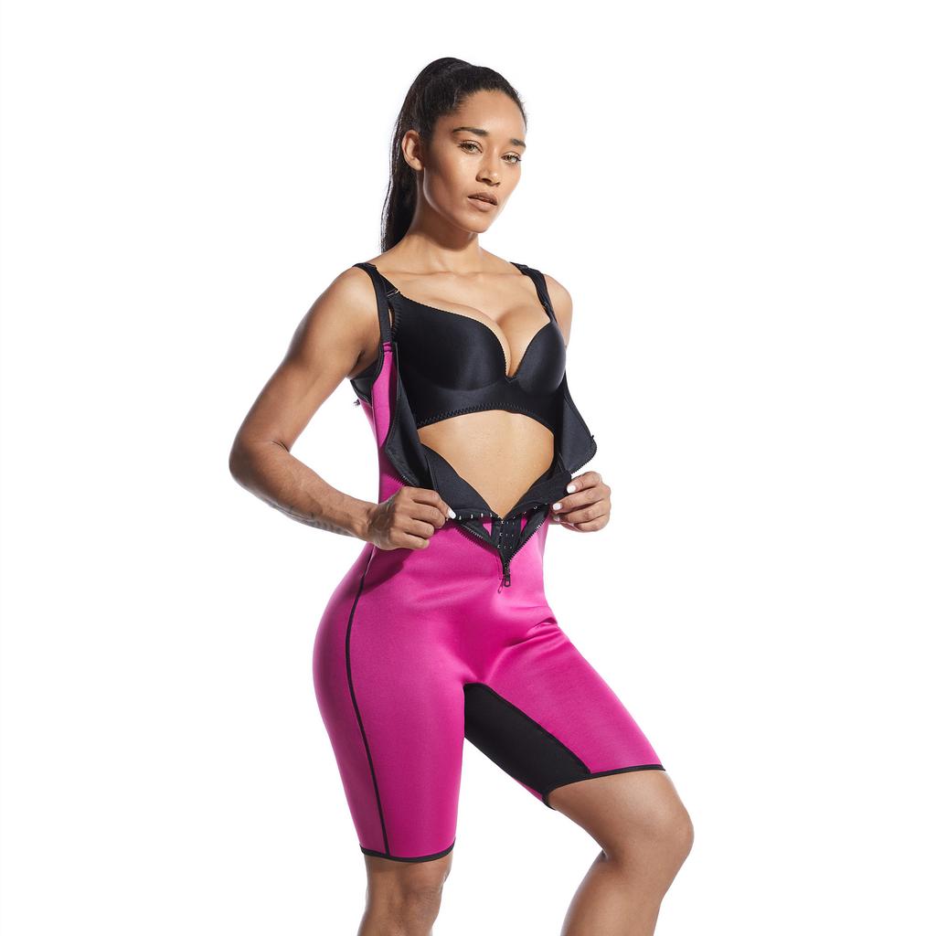 Костюм для пота в сауне, неопреновый формирователь пота, женский корсет для похудения и сжигания жира, формирователь тела для похудения