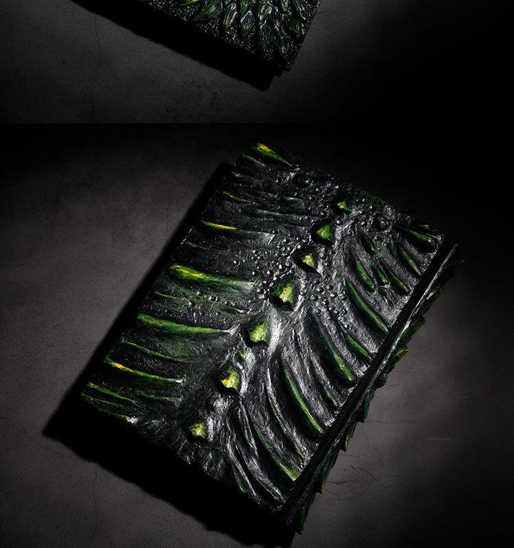 Независимый сайт Резиновая анимированная книга-орнамент «Глаз дьявола» с драконом