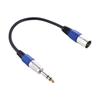 0,3 м XLR Кабель XLR Разъем Папа 1/4" 6,35 мм 6,35 мм Мама Кабель Мама Штекер XLR На 6,35 мм Кабель Адаптер для Микрофона