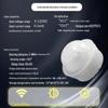 Smart Home Body Sensor Lighting Fixture with Microwave Radar, Infrared and Human Body Induction Technology.