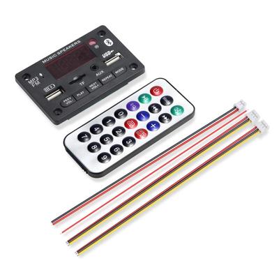 12 В Bluetooth-совместимая 5.0 плата MP3-декодера Цветной экран Запись звонков TF USB FM JX-810BT (с