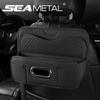 Car Seat Back Organizer PU Leather Tissue Water Cup Phone Pockets Auto Interior Stowing Tidying