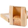 50PCS Transparent Window Bread Bags Waterproof Oil-proof Food Packaging Bags for Home Kitchen Bakery Supplies