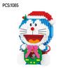 BALODY Micro Building Blocks Doraemon Mini DIY Assembly Anime Model - ABS Plastic Children's Toy Blocks