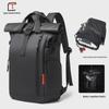 Men's High-End Fashion Laptop Backpack - Large Capacity, Waterproof Oxford Cloth, Stylish Schoolbag