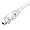 Разъем Male 1394 Firewire Кабель USB 6P на 4-контактный адаптер ILink Шнур Камера HDV