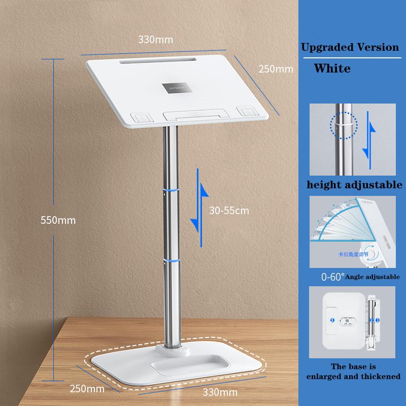 Oatsbasf Foldable Laptop Floor Stand For Macbook Air Pro Xiaomi Portable Adjustable Tablet Holder Notebook Stand Lap Accessories