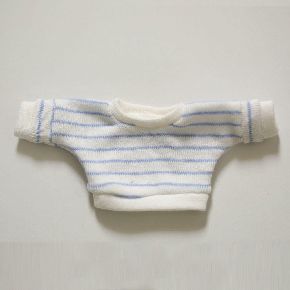 Casual Wear Sweatshirt Outfits Handmade Dolls Tops New Dolls Accessories for 10cm Cotton Dolls