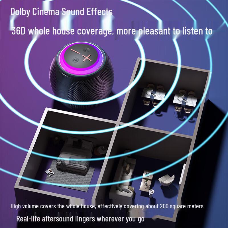 Bach John Q9 Sports Bluetooth Speaker