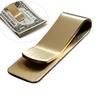 (Nikita) Men Dollar Holder Brass Money Clip Slim Pocket Wallet Lot Business Card Holder