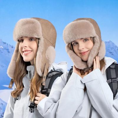 Зимняя пушистая теплая шапка-ушанка Aviator Trooper, ушанка для активного отдыха, лыжная байкерская шапка, новые шапки-бомбардировщики, русская лыжная шапка, шапки из искусственного меха