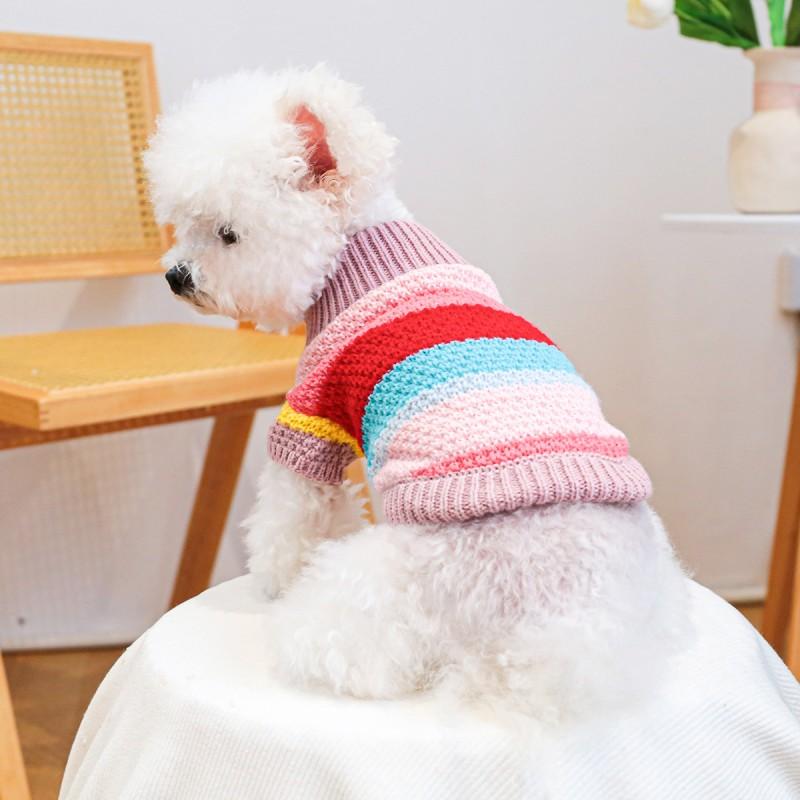 Pet Dog Cat Sweater Winter Soft Acrylic Knit Pullover Small Medium Large Dogs Cats Comfortable Casual Wear