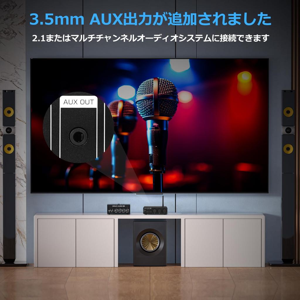 Nobsound M1 MAX 300W x2 Усилитель мощности Беспроводной Bluetooth-приемник Домашний стереоусилитель Плеер U-диск