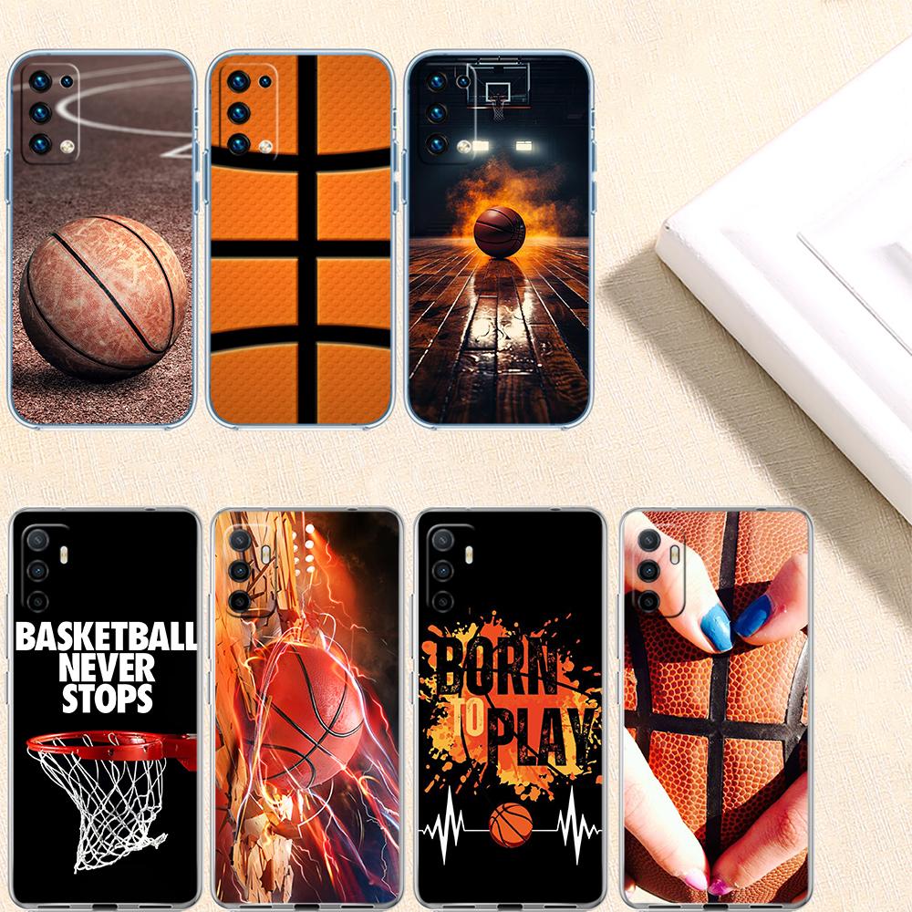 UP13 Basketball Art Shoot Transparent Phone Case for Samsung Galaxy A04 A04S A14 A23 A34 A54 M23 M33 M52 M53