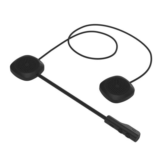 MH04 Bluetooth-совместимая 5.0 перезаряжаемая стереогарнитура для мотоцикла HiFi, наушники для шлема