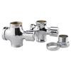 Self-Closing Delay Hand-Press Flush Valve