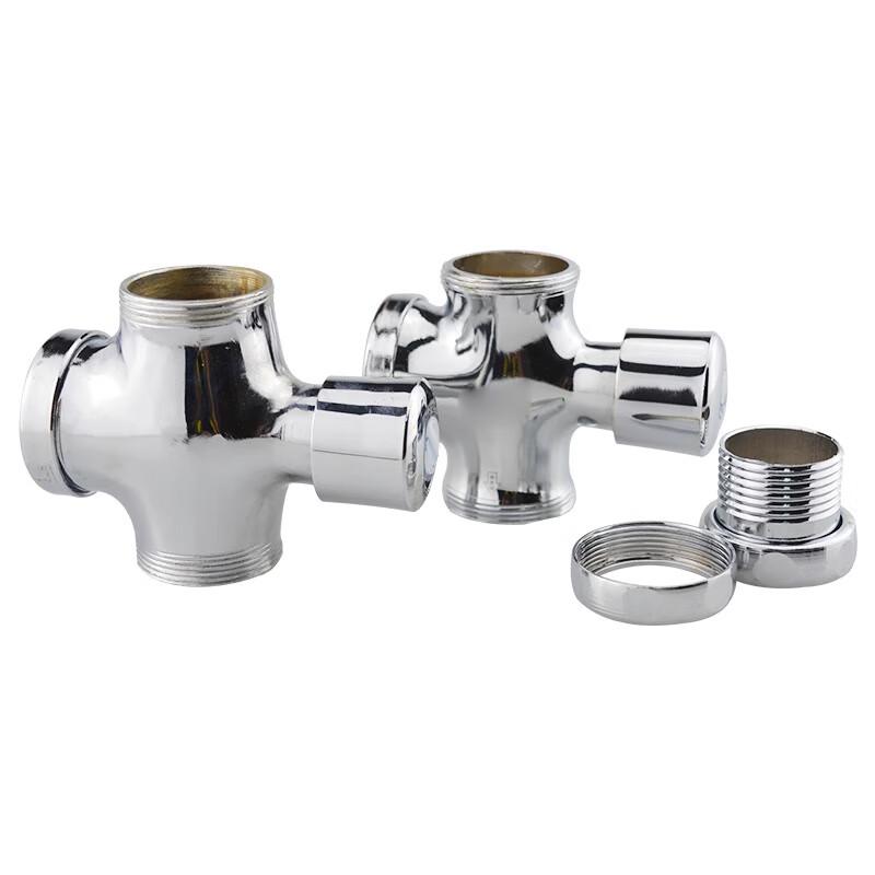 Self-Closing Delay Hand-Press Flush Valve