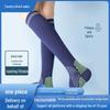 Women's Calf Compression Socks for Sports & Fitness - Trendy High Tube Design for Running, Yoga, and More!
