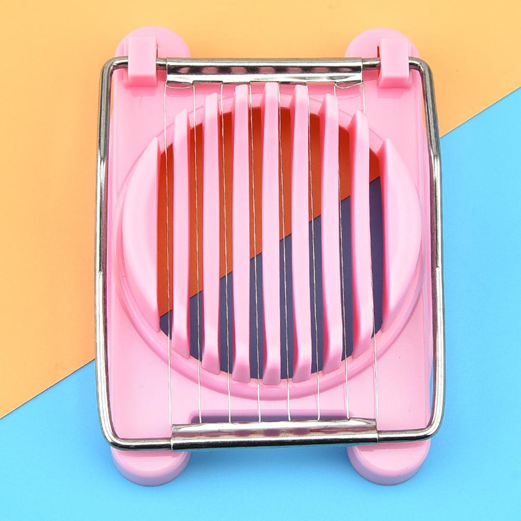 Пластиковый резак для яиц с одной головкой, бытовой многоцелевой инструмент для резки яиц двойного назначения