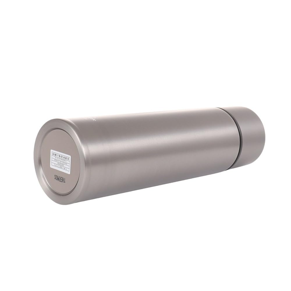 Thermos Титановая бутылка для воды TGY с вакуумной изоляцией, 0,5 л, FJN-500T (Серебро/FF)