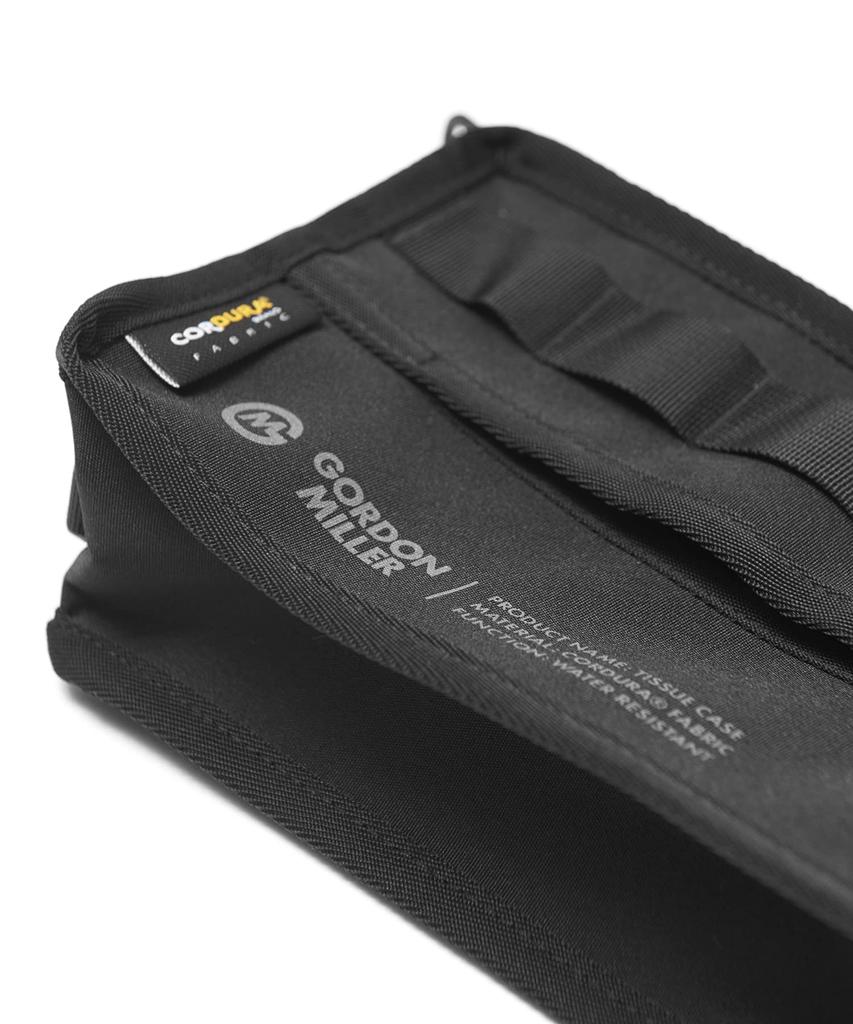 GORDON MILLER Car Cordura Tissue Case Dark Gray 1646553
