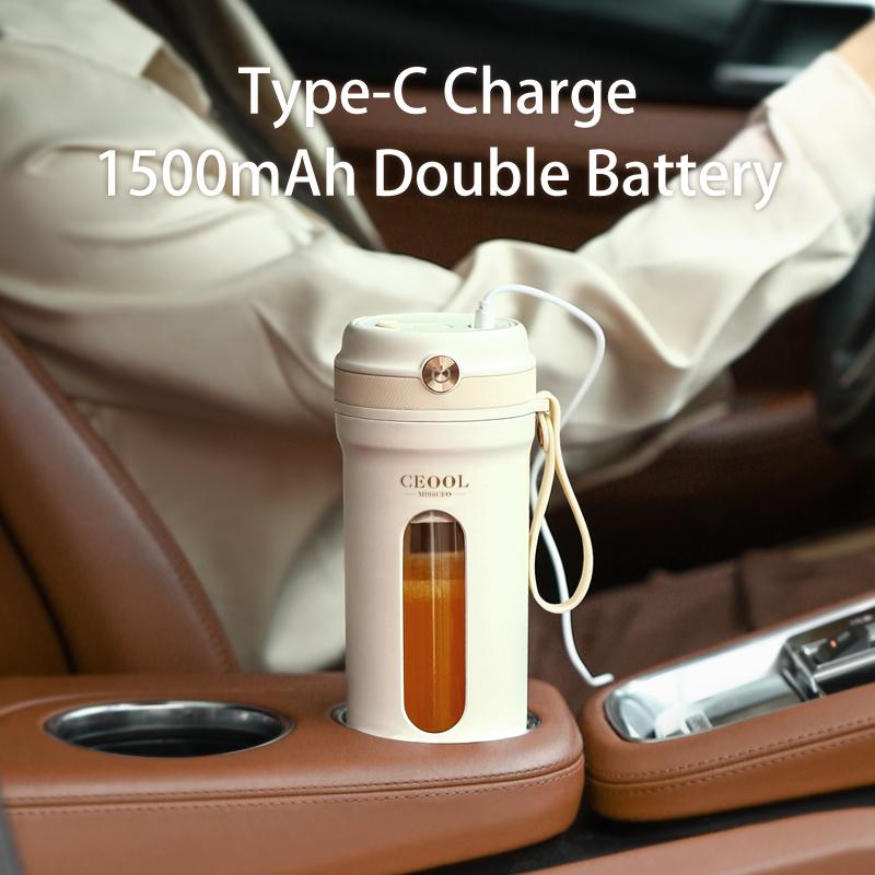 350ml Portable Blender 10 Blades Mini Electric Juicer Usb Charging Multifunction Fruit Mixers Smoothies Extractors Maker Machine