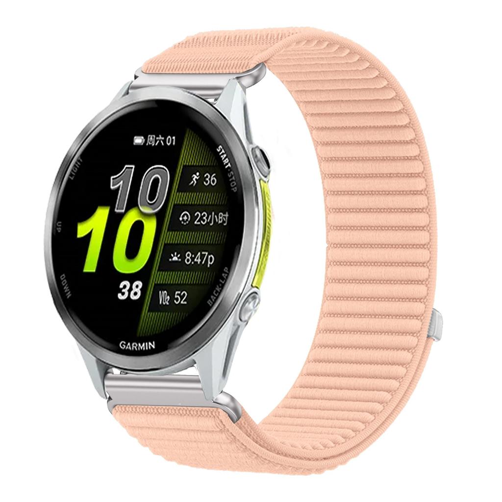 18mm 20mm 22mm Nylon Loop Strap for Garmin Forerunner 970 570 965 955 165 55/Venu 4 45mm 41mm Bracelet for Garmin Vivoactive 6 5