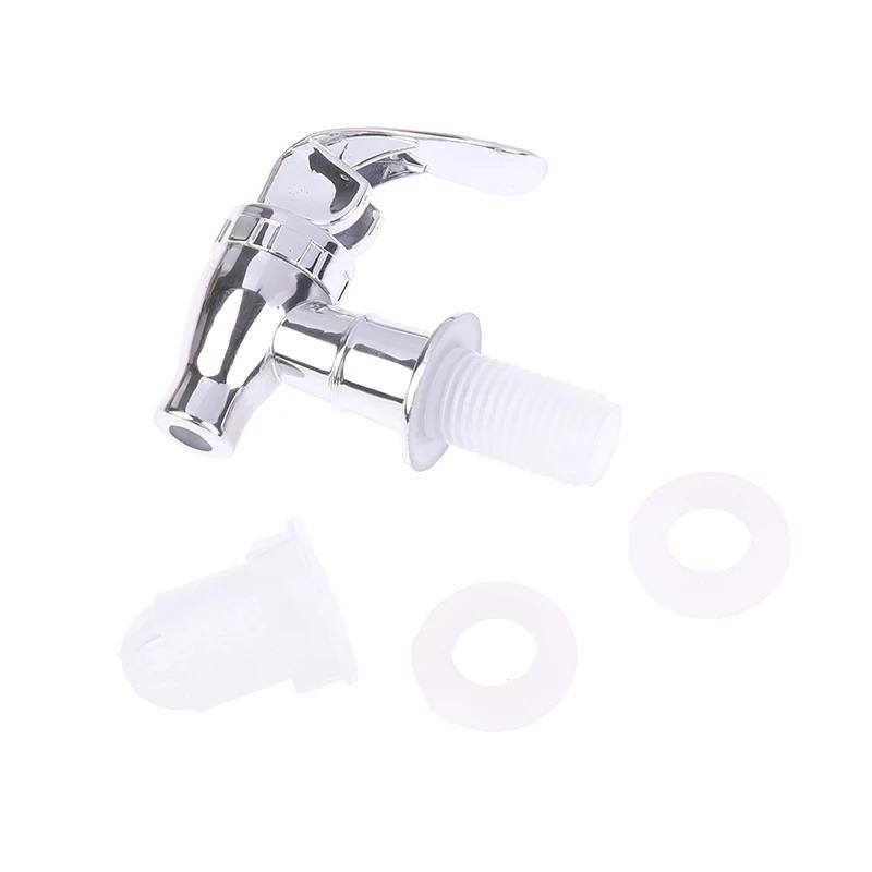 BPA Free Beverage Faucet Food Grade Electroplated Plastic Tap Valve for 5 Gallon Water Bucket Home Bar Drink Dispenser