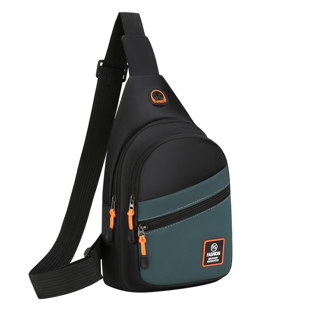 Chest Bag Crossbody Small Sling Backpack Sling Bag for Men, Chest Bag Daypack Crossbody for Travel Sport Crossbody Backpack