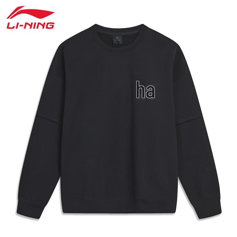 Li-Ning Мужской пуловер со свитшотом с круглым вырезом T947