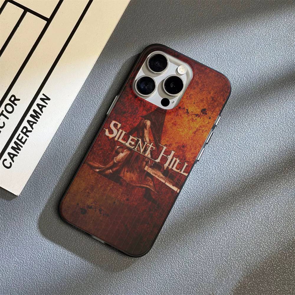 Чехол для телефона Silent H-Hill Horror Game для iPhone 17 16 15 11 12 13 14 Pro Max Мягкий гофрированный силиконовый чехол