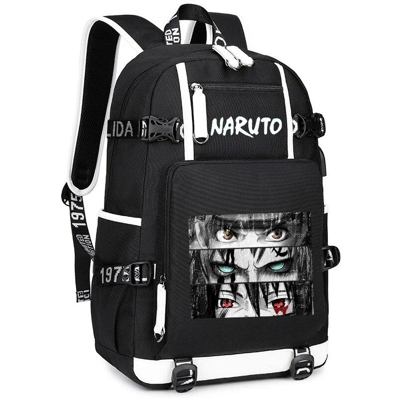 Аниме Наруто, школьный рюкзак для мальчиков и девочек, детский подростковый рюкзак с героями мультфильмов, водонепроницаемая школьная сумка Mochilas