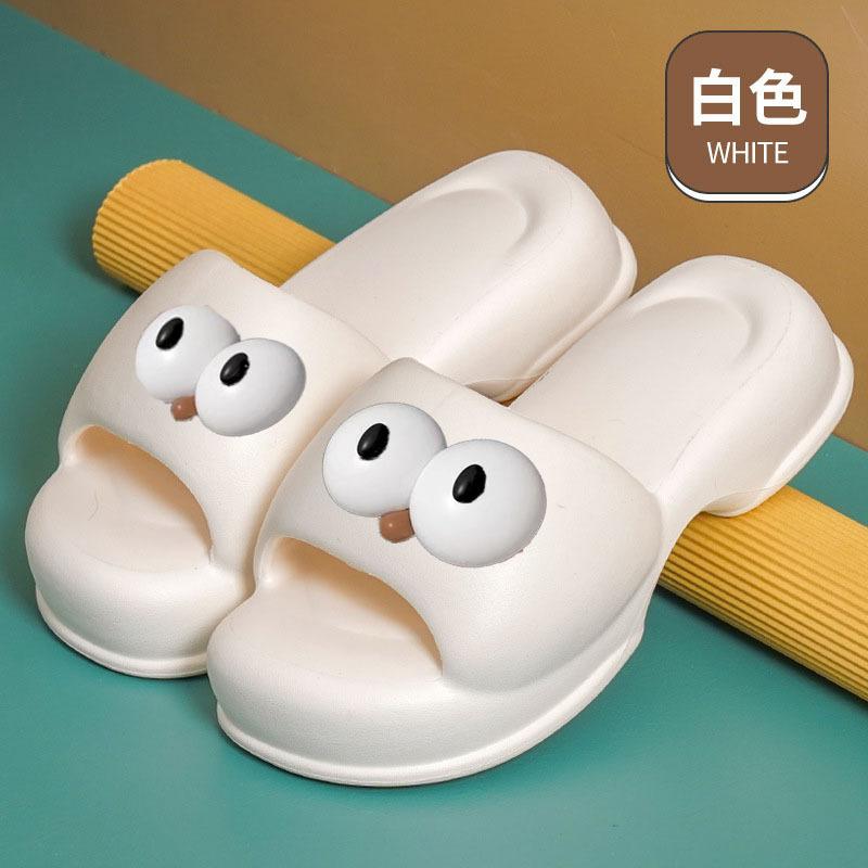 Модные летние женские шлепанцы на толстой подошве, уличные повседневные шлепанцы на платформе из ЭВА, нескользящие мягкие сандалии для ванной, модные женские туфли-облака