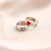 iF ME Модный комплект колец с бабочкой и сердцем, элегантные золотые, серебряные кольца для пар, аксессуары, ювелирные изделия