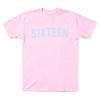 SIXTEEN TEE Merch T Shirts Simple Letter Print Tshirt Fashion Casual Cotton Short Sleeve O Neck Tops