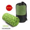 Non Slip Hot Yoga Towel Pilates Mat Yoga Blanket Sweat Absorbent Portable Fitness Meditation Mat Sports Workout Travel Blanket