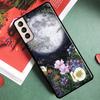 Чехол для телефона 'Космическое небо и луна' для Samsung Galaxy S21 S20 FE S8 S9 S10 Note 10 Plus Note 20 S22 S23 Ultra