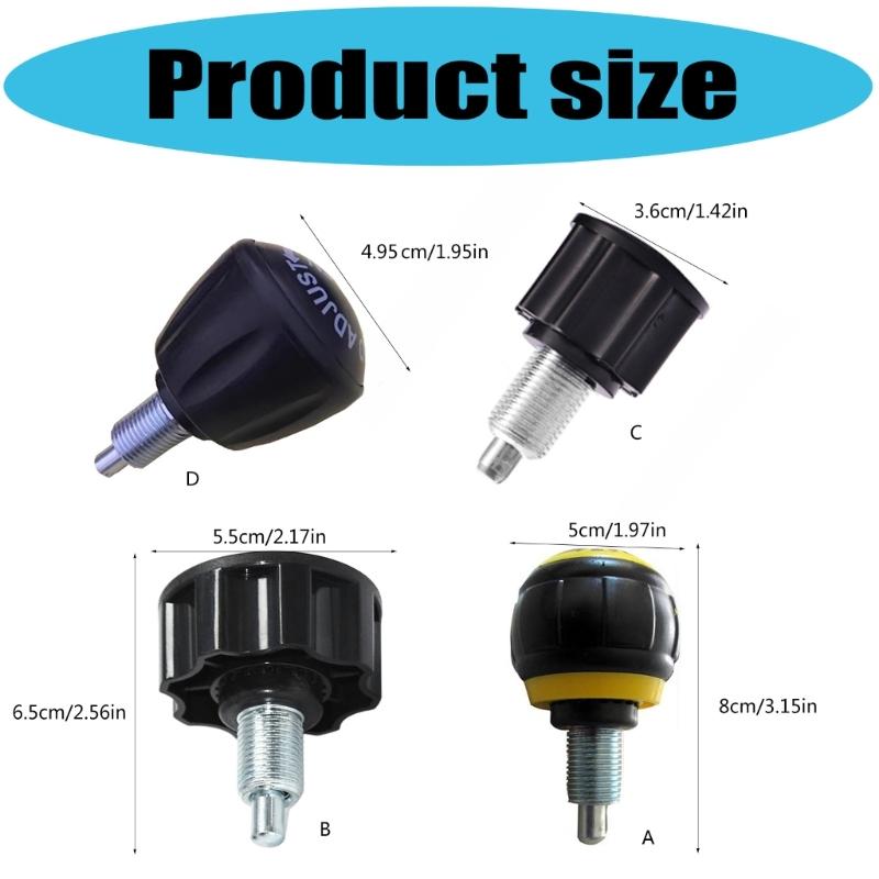 Exercise Bike Replacement Part Quickly Release Spring Loaded Knob Durability for Homes Gym Equipment