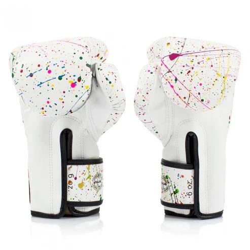 Fairtex Boxing Gloves BGV14 Painter White 16oz