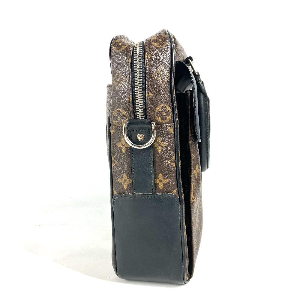Louis Vuitton M56719 MonogramMacassar Soft Briefcase 2WAY Hand Bag Document Bag