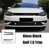 4Pcs Car Front Center Lower Grille Trim Strip for Golf 7.5 MK7.5 Modified Decorative Accessories