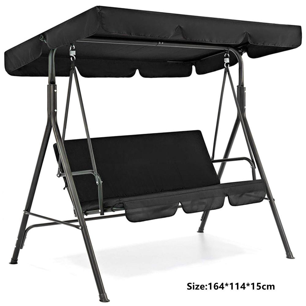 Универсальный сменный уличный пылезащитный чехол из ткани для садовых качелей-навеса