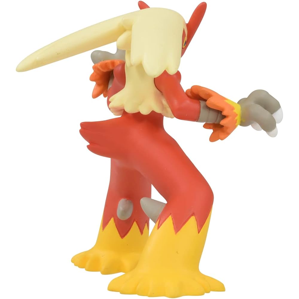 Takara Tomy Pokemon Moncolle MS-38 Blaziken Action Figure Toy for Ages 4 and Up