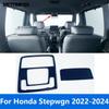 Наклейка-рамка-отделка на плафон подсветки салона для Honda Stepwgn 2024, углепластик, аксессуары для интерьера, стайлинг автомобиля